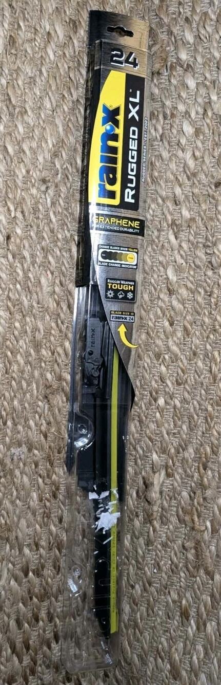 NEW! Rain-X Rugged XL Graphene 24-inch wiper blade.